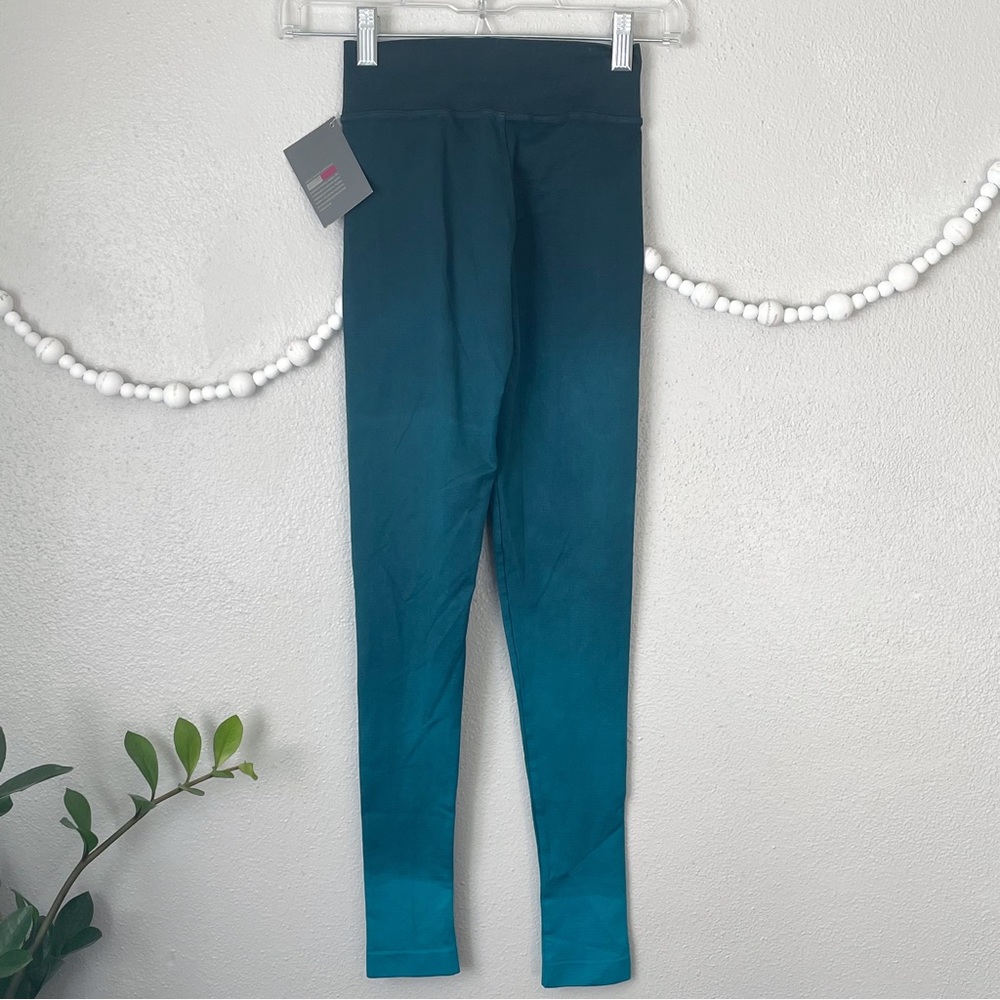 Nux Blue Ombré Leggings - Picture 7 of 7